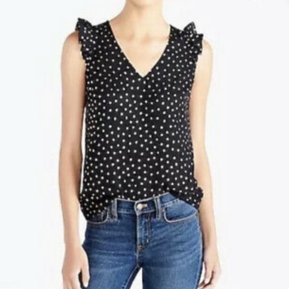 J. Crew gold dot tank